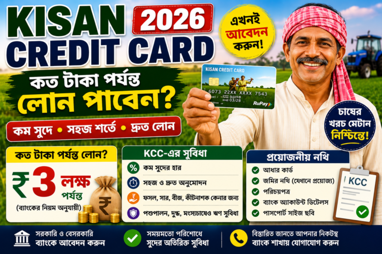 Kisan Credit Card 2026 Loan Apply Online Guide